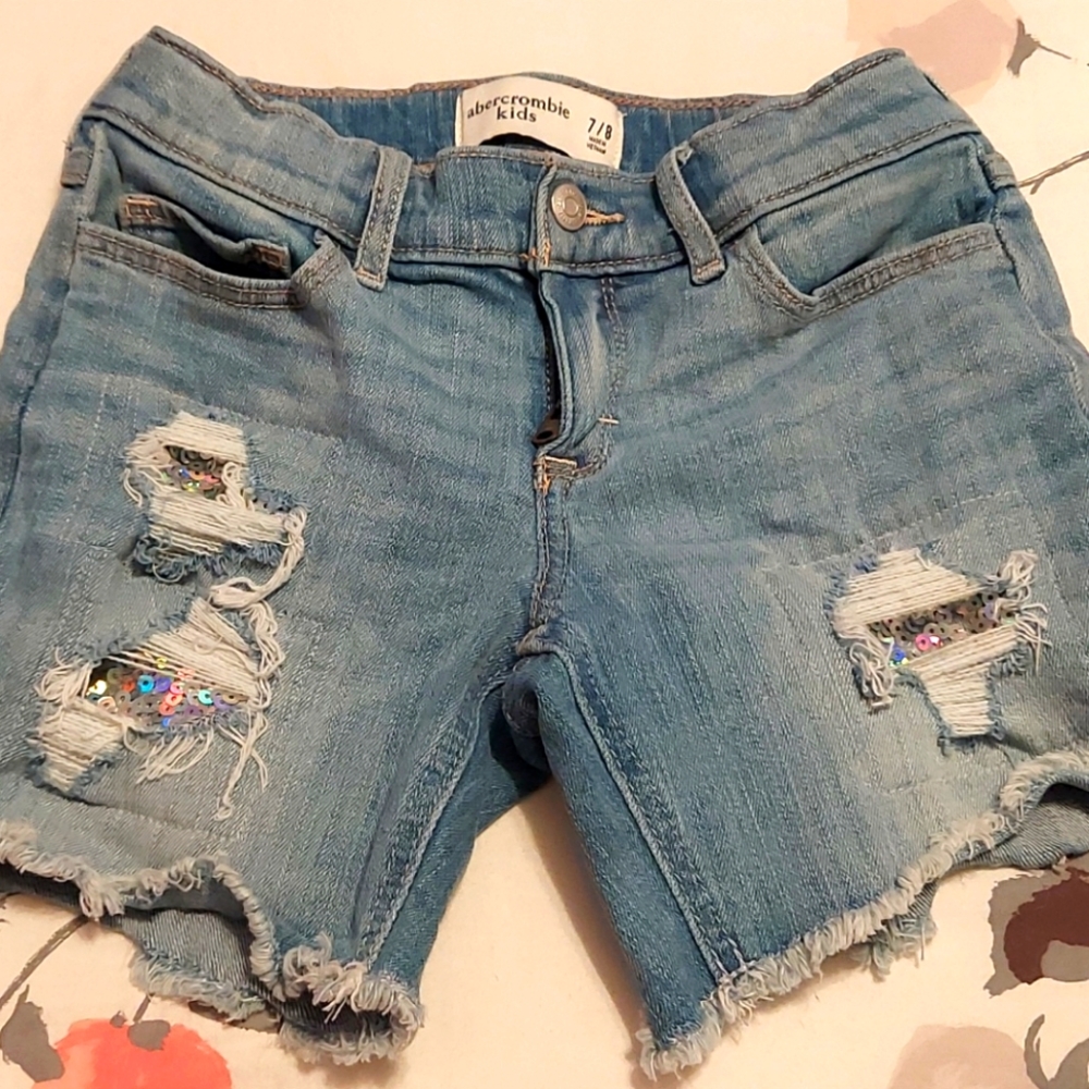 Girls denim shorts